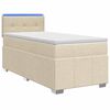 vidaXL &Kappa;&rho;&epsilon;&beta;ά&tau;&iota; box spring &mu;&epsilon; &sigma;&tau;&rho;ώ&mu;&alpha; &Kappa;&rho;&epsilon;&mu; 80 x 200 cm Ύ&phi;&alpha;&sigma;&mu;&alpha;