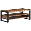 vidaXL Τραπεζάκι σαλονιού πολύχρωμο 90x50x36cm Ξύλο μασίφ αναγεννημένο