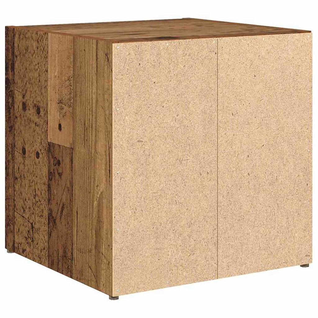 vidaXL Ντουλάπι TV 4 pcs Καφέ 37 x 35 x 37 εκ Επεξεργασμένο ξύλο