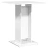 vidaXL &Tau;&rho;&alpha;&pi;έ&zeta;&iota; Bistro &Gamma;&upsilon;&alpha;&lambda;&iota;&sigma;&tau;&epsilon;&rho;ό &Lambda;&epsilon;&upsilon;&kappa;ό 60 x 60 x 75 &epsilon;&kappa;. &Epsilon;&pi;&epsilon;&xi;. &Xi;ύ&lambda;&omicron;