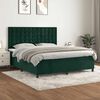 vidaXL &Kappa;&rho;&epsilon;&beta;ά&tau;&iota; Boxspring &mu;&epsilon; &Sigma;&tau;&rho;ώ&mu;&alpha; &Sigma;&kappa;&omicron;ύ&rho;&omicron; &Pi;&rho;ά&sigma;&iota;&nu;&omicron; 160x200&epsilon;&kappa;. &Beta;&epsilon;&lambda;&omicron;ύ&delta;&iota;&nu;&omicron;