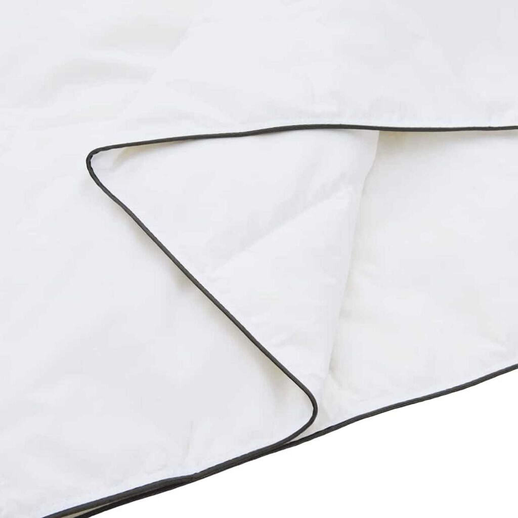 vidaXL Σετ Παπλωμάτων με μαξιλάρι 2 pcs Λευκό 135 x 200 cm Πούπουλο