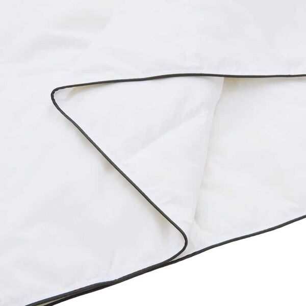 vidaXL Σετ Παπλωμάτων με μαξιλάρι 2 pcs Λευκό 135 x 200 cm Πούπουλο