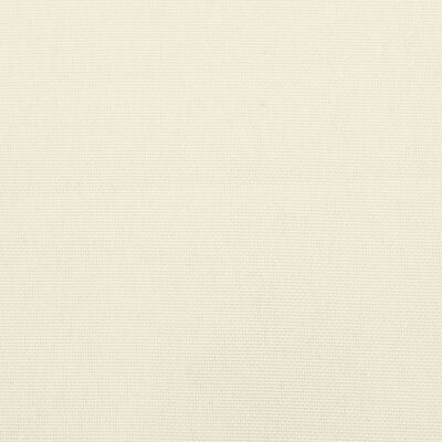 vidaXL Μαξιλάρι Ξαπλώστρας Κρεμ 186 x 58 x 3 εκ. από Ύφασμα Oxford