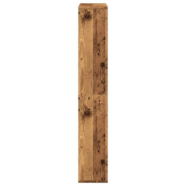 vidaXL Βιβλιοθήκη Όψη Παλαιού Ξύλου 72x20x120 εκ. Επεξεργασμένο Ξύλο