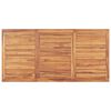 vidaXL Τραπεζαρία Κήπου 180 x 90 x 77 εκ. από Μασίφ Ξύλο Teak