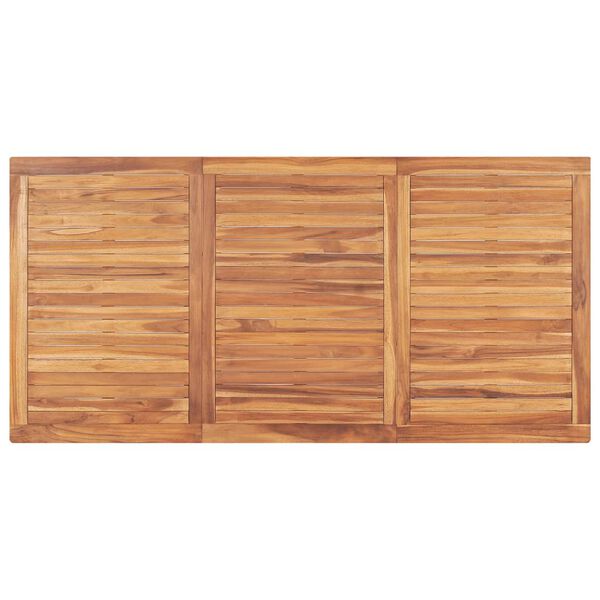 vidaXL Τραπεζαρία Κήπου 180 x 90 x 77 εκ. από Μασίφ Ξύλο Teak