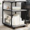 vidaXL Βάση Εκτυπωτή 3 Επιπέδων Γκρι Sonoma 43x48x64 εκ Επεξ. Ξύλο
