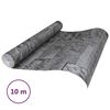 vidaXL Ταπετσαρία 3D με Σχέδιο Πέτρας Μαύρη 10x0,53μ Non-woven