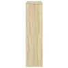 vidaXL Βιβλιοθήκη Sonoma Δρυς 100x33x125,5 εκ. από Επεξεργασμένο Ξύλο