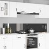 vidaXL Πίσω Πάνελ Κουζίνας 2 pcs Σκούρο Γκρι 110 x 40 cm
