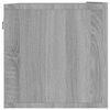 vidaXL Έπιπλο Τηλεόρασης Τοίχου Γκρι Sonoma 120x30x30 εκ. Επεξερ. Ξύλο