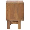 vidaXL Κομοδίνο 40 x 30 x 45 εκ. από Μασίφ Ξύλο Teak