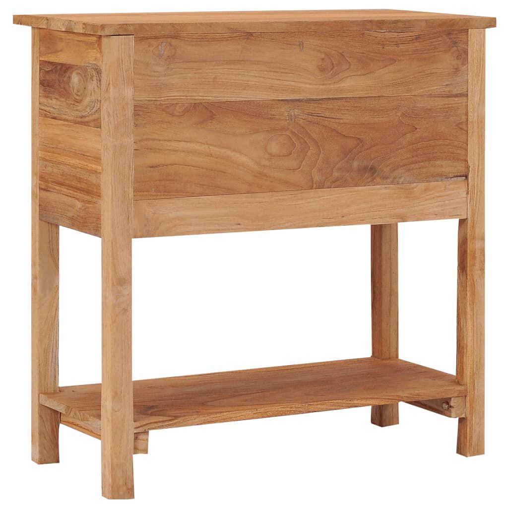 vidaXL Συρταριέρα 78 x 35 x 80 εκ. από Μασίφ Ξύλο teak