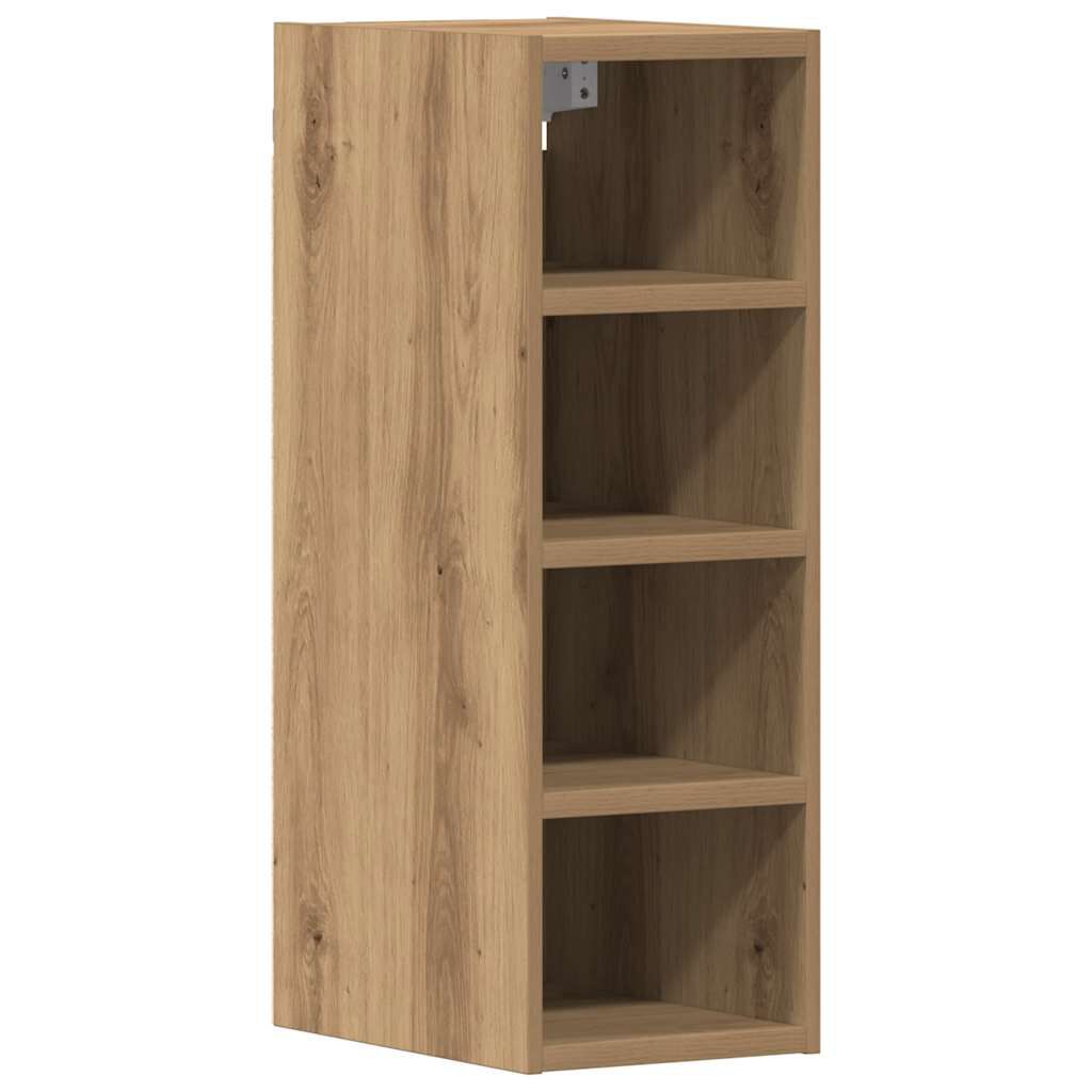 vidaXL κρεμαστό ντουλάπι Riga Artisan Oak 20x29,5x60 cm Ξύλο μηχανής