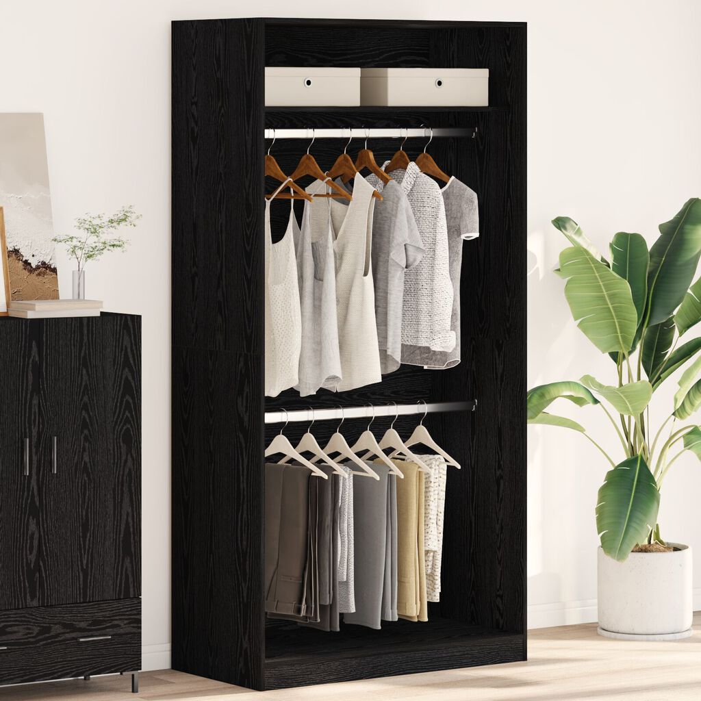 Armoire Black Oak vidaXL - 100x50x200 εκ.