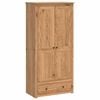 vidaXL &Nu;&tau;&omicron;&upsilon;&lambda;ά&pi;&iota; PANAMA &Mu;έ&lambda;&iota; 88,5 x 50 x 185 cm &Mu;&alpha;&sigma;ί&phi; &Xi;ύ&lambda;&omicron; &Pi;&epsilon;ύ&kappa;&omicron;&upsilon;