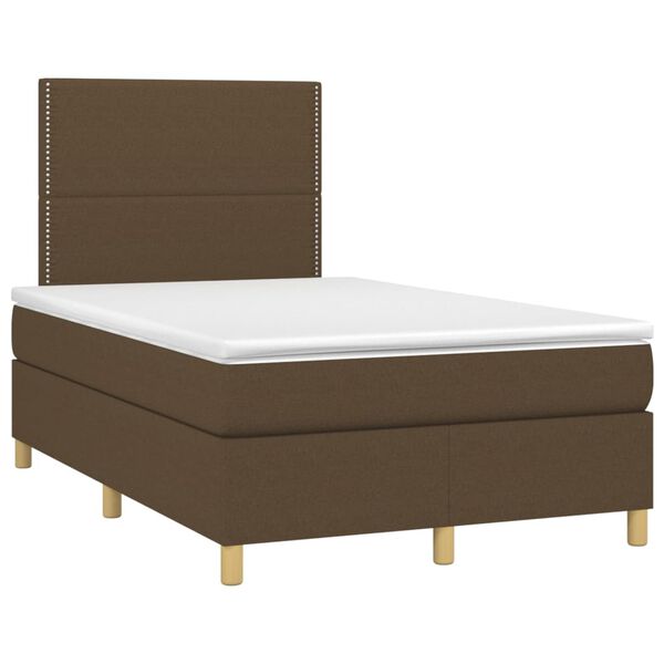 vidaXL &Kappa;&rho;&epsilon;&beta;ά&tau;&iota; Boxspring &mu;&epsilon; &Sigma;&tau;&rho;ώ&mu;&alpha; &Sigma;&kappa;&omicron;ύ&rho;&omicron; &Kappa;&alpha;&phi;έ 120x200 &epsilon;&kappa;. &Upsilon;&phi;&alpha;&sigma;&mu;ά&tau;&iota;&nu;&omicron;