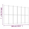 vidaXL Διαχωριστικό Δωματίου με 6 Πάνελ Καφέ 300x200 εκ. από Ύφασμα