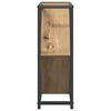 vidaXL Ράφι Κρασιού artisan δρυς 51 x 18 x 52.5 εκ. Επεξεργασμένο ξύλο