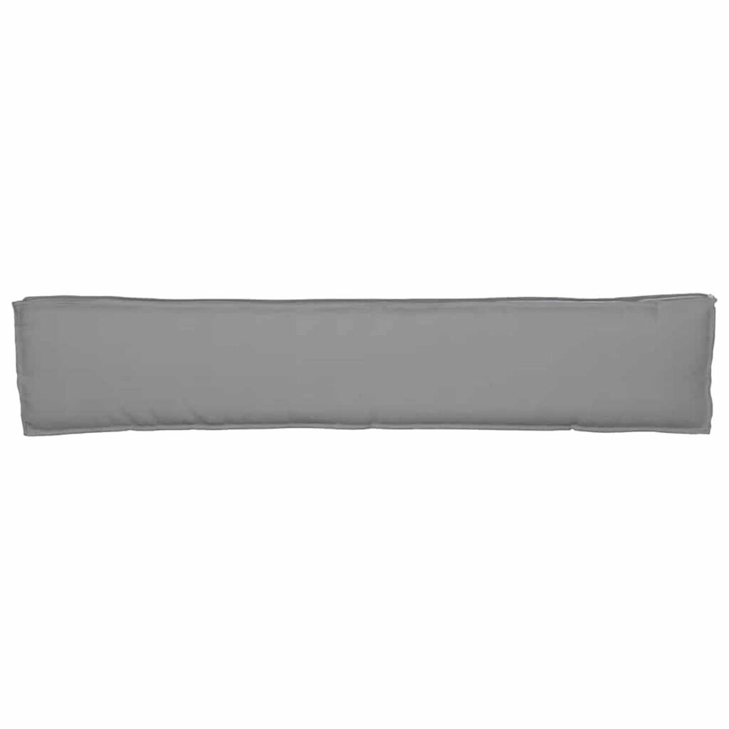vidaXL Σετ Μαξιλαριών Πάγου 2 pcs Γκρι 200 x 40 x 8 εκ. Ύφασμα Oxford