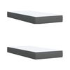 vidaXL &Kappa;&rho;&epsilon;&beta;ά&tau;&iota; Boxspring &mu;&epsilon; &Sigma;&tau;&rho;ώ&mu;&alpha; &Mu;&alpha;ύ&rho;&omicron; 200x200 &epsilon;&kappa;. &Upsilon;&phi;&alpha;&sigma;&mu;ά&tau;&iota;&nu;&omicron;