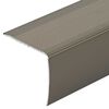 vidaXL Προστατευτικά ακμών σκάλας 10 pcs Μπρονζέ 67 cm Αλουμίνιο