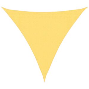 vidaXL Πανί Σκίασης Μπεζ 3 x 3 x 3 μ. από HDPE 160 γρ/μ²