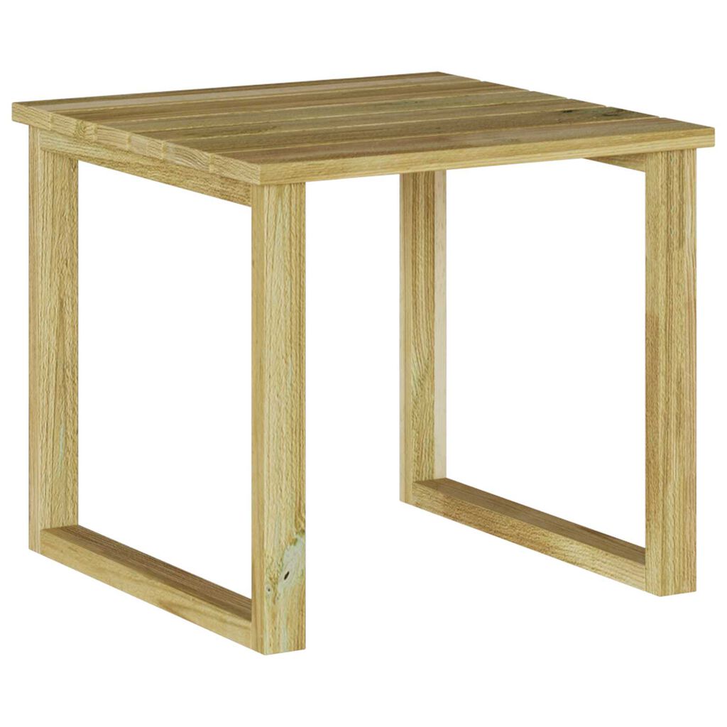 vidaXL Τραπέζι Ξαπλώστρας 40x40x36 cm Εμποτισμένο Ξύλο Πεύκου