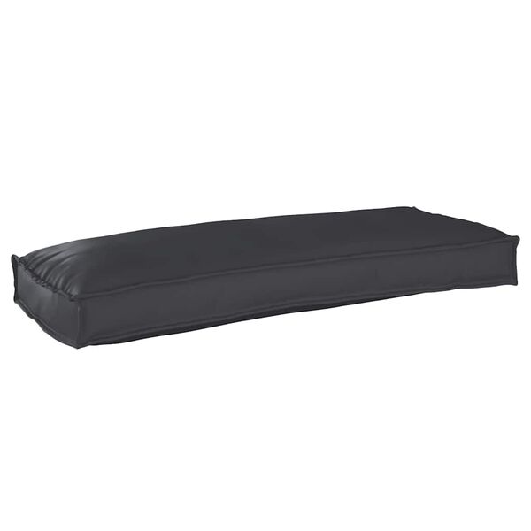 vidaXL Μαξιλάρι παλέτας για πάγκο Μαύρο 100 x 40 x 8 εκ Ύφασμα Oxford