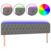 vidaXL &Kappa;&epsilon;&phi;&alpha;&lambda;ά&rho;&iota; &Kappa;&rho;&epsilon;&beta;&alpha;&tau;&iota;&omicron;ύ LED &Sigma;&kappa;&omicron;ύ&rho;&omicron; &Gamma;&kappa;&rho;&iota; 200x7x78/88 &epsilon;&kappa;. &Upsilon;&phi;&alpha;&sigma;&mu;ά&tau;&iota;&nu;&omicron;