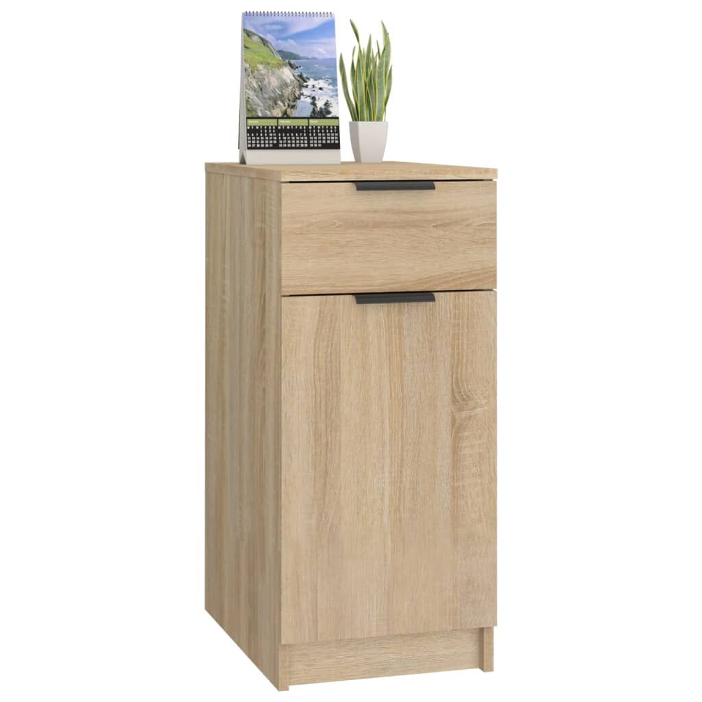 vidaXL Ντουλάπι Γραφείου Sonoma Δρυς 33,5x50x75 εκ. Επεξεργ. Ξύλο