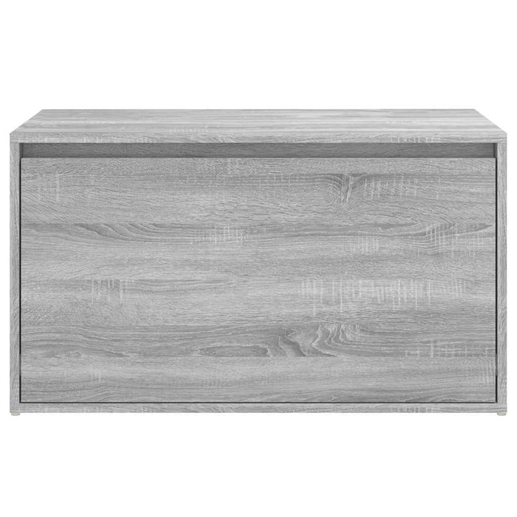 vidaXL Πάγκος Χολ Γκρι Sonoma 80 x 40 x 45 εκ. από Επεξεργασμένο Ξύλο