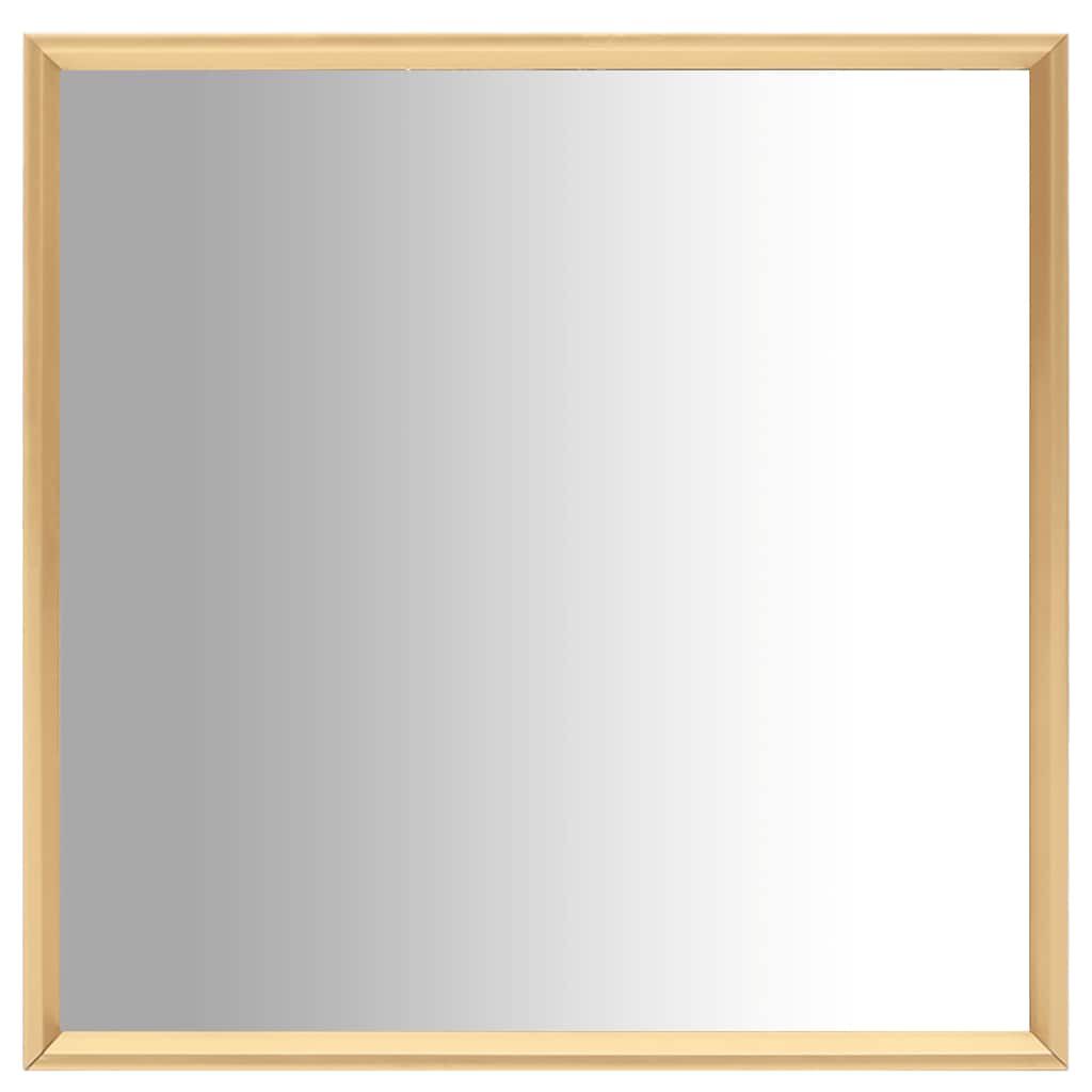 vidaXL Καθρέφτης Χρυσός 40 x 40 εκ.