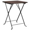 vidaXL &Tau;&rho;&alpha;&pi;έ&zeta;&iota; Bistro &Pi;&tau;&upsilon;&sigma;&sigma;ό&mu;&epsilon;&nu;&omicron; &Kappa;&alpha;&phi;έ 55x54x71 &epsilon;&kappa;. &alpha;&pi;ό &Sigma;&upsilon;&nu;&theta;&epsilon;&tau;&iota;&kappa;ό &Rho;&alpha;&tau;ά&nu;