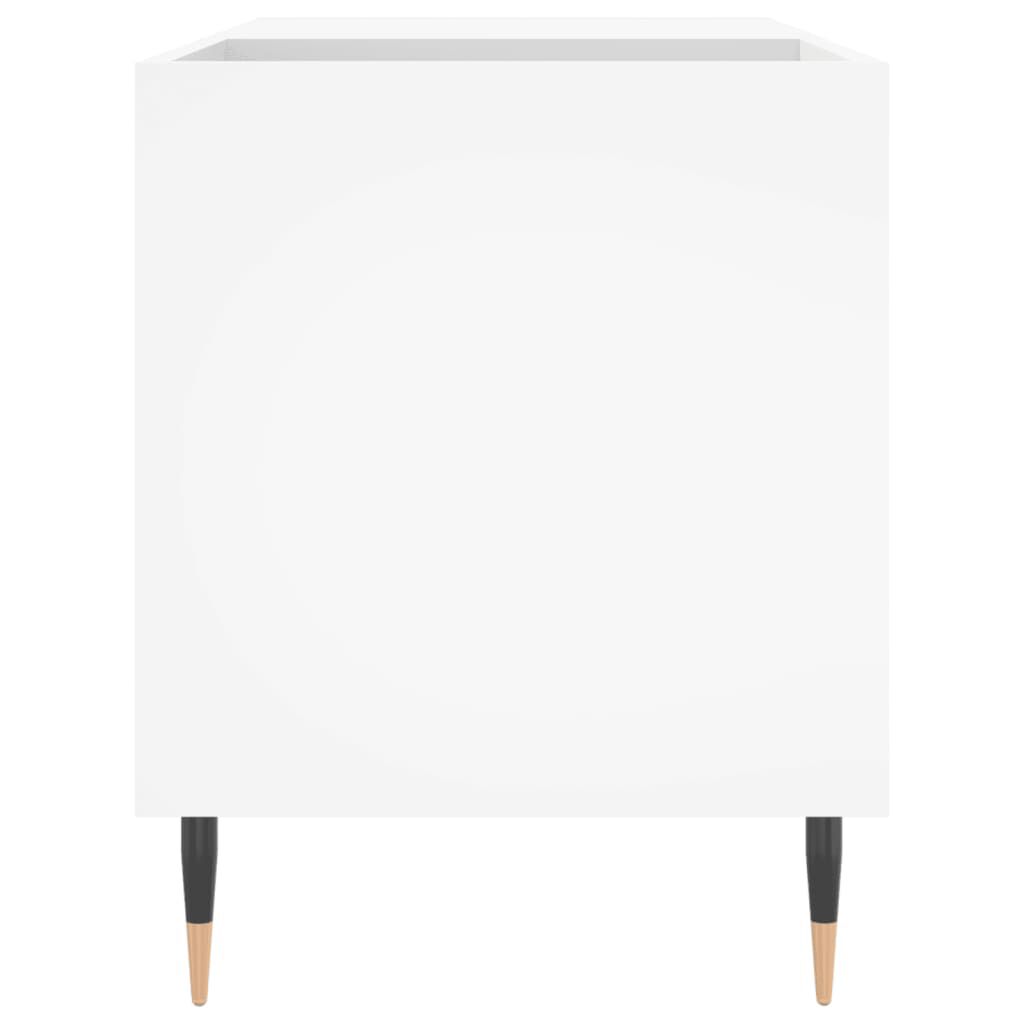 vidaXL Δισκοθήκη Λευκή 85 x 38 x 48 εκ. από Επεξεργασμένο Ξύλο