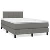 vidaXL &Kappa;&rho;&epsilon;&beta;ά&tau;&iota; Boxspring &mu;&epsilon; &Sigma;&tau;&rho;ώ&mu;&alpha; &Sigma;&kappa;&omicron;ύ&rho;&omicron; &Gamma;&kappa;&rho;&iota; 120x190 &epsilon;&kappa; &Upsilon;&phi;&alpha;&sigma;&mu;ά&tau;&iota;&nu;&omicron;