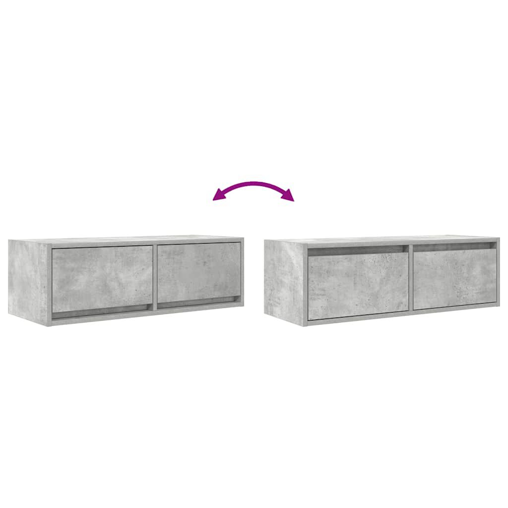 vidaXL Έπιπλα Τηλεόρασης 2 τεμ. 80x31x25,5 εκ. Επεξεργασμένο Ξύλο
