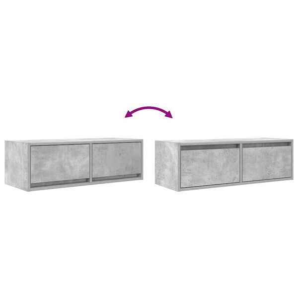 vidaXL Έπιπλα Τηλεόρασης 2 τεμ. 80x31x25,5 εκ. Επεξεργασμένο Ξύλο