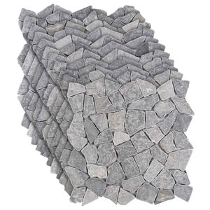 vidaXL &Pi;&lambda;&alpha;&kappa;ί&delta;&iota;&alpha; &Mu;&omega;&sigma;&alpha;ϊ&kappa;&omicron;ύ &Alpha;&nu;&omicron;&iota;&chi;&tau;ό &gamma;&kappa;&rho;&iota; 30 x 30 cm &Mu;ά&rho;&mu;&alpha;&rho;&omicron;