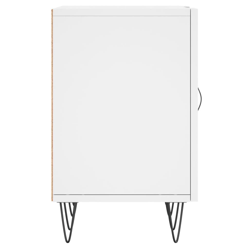 vidaXL Έπιπλο Τηλεόρασης Λευκό 150x30x50 εκ. από Επεξεργασμένο Ξύλο