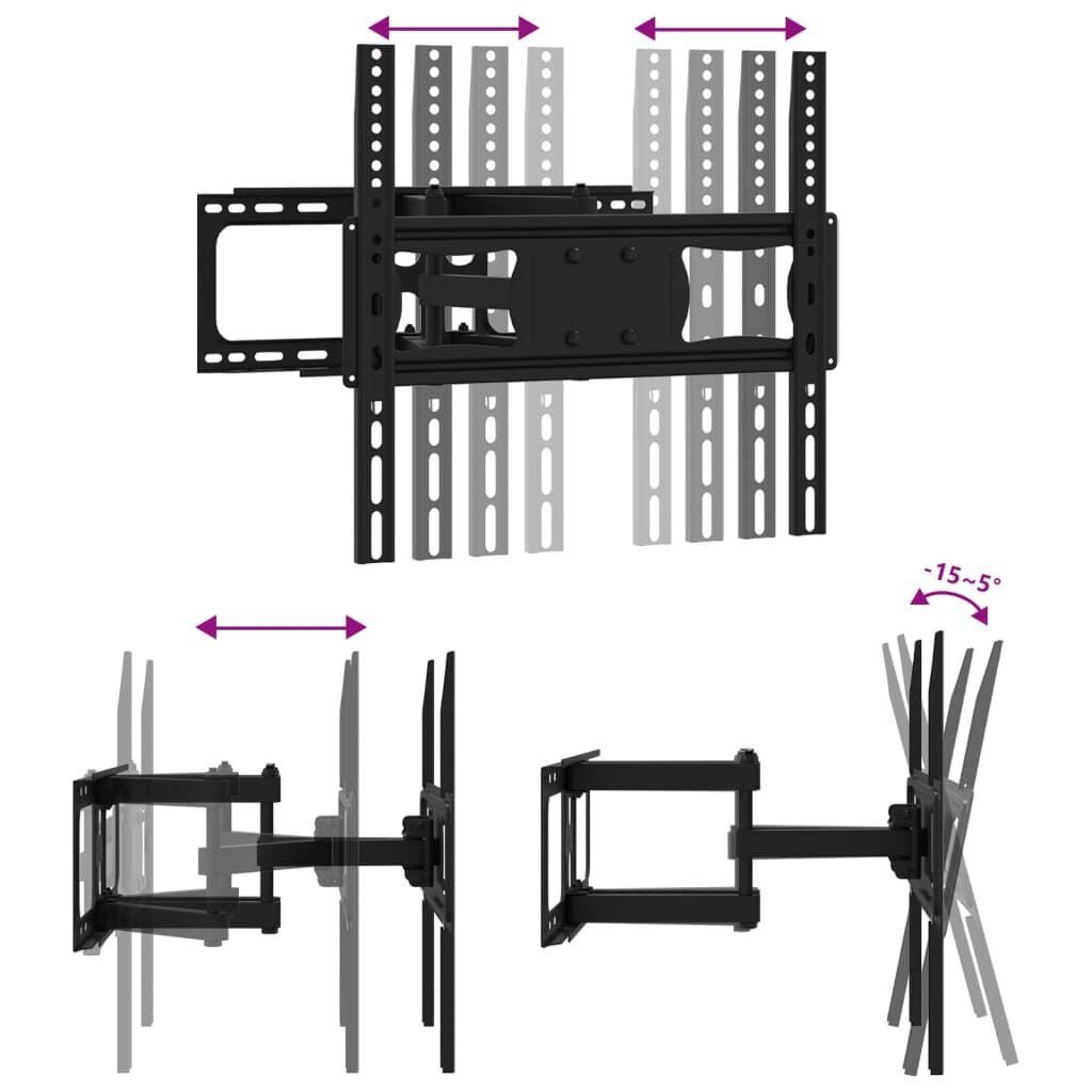 vidaXL Βάση Τηλεόρασης Επιτοίχια για 26-70Ιν Max VESA 400x400χιλ. 40κ.