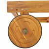 vidaXL Ξαπλώστρα 2 pcs Μπεζ 200 x 67 x 84εκ Μασίφ ξύλο ακακίας