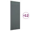 vidaXL &Pi;ά&nu;&epsilon;&lambda; &Omicron;&rho;&omicron;&phi;ή&sigmaf; 12 &tau;&epsilon;&mu;. &Alpha;&nu;&theta;&rho;&alpha;&kappa;ί 100x36 &epsilon;&kappa; &Gamma;&alpha;&lambda;&beta;&alpha;&nu;&iota;&sigma;&mu;έ&nu;&omicron;&sigmaf; &chi;ά&lambda;&upsilon;&beta;&alpha;&sigmaf;