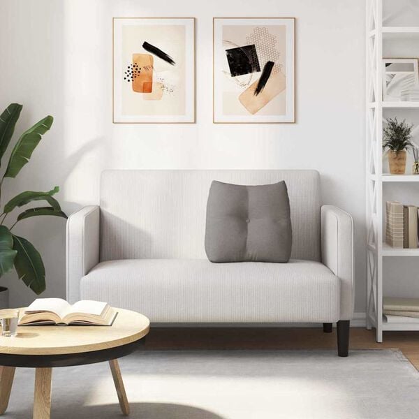 vidaXL Μαξιλάρι Πλάτης Taupe 45 x 24 x 50 εκ ύφασμα