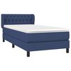 vidaXL &Kappa;&rho;&epsilon;&beta;ά&tau;&iota; Boxspring &mu;&epsilon; &Sigma;&tau;&rho;ώ&mu;&alpha; &Mu;&pi;&lambda;&epsilon; 100 x 200 &epsilon;&kappa;. &Upsilon;&phi;&alpha;&sigma;&mu;ά&tau;&iota;&nu;&omicron;