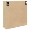 vidaXL Καθρέφτης Μπάνιου Sonoma Δρυς 64,5x20x66,5 εκ. Επεξ. Ξύλο