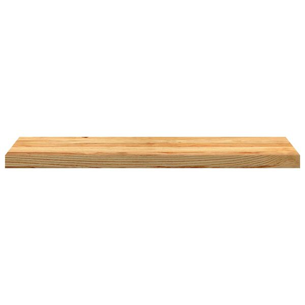 vidaXL Πατάκια Σκάλας 2 τεμ. Ανοιχτό Καφέ 90x25x2 cm Ξύλο Δρυός
