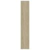 vidaXL Βιβλιοθήκη Χρώμα Sonoma Δρυς 36 x 30 x 171 εκ. από Επεξ. Ξύλο