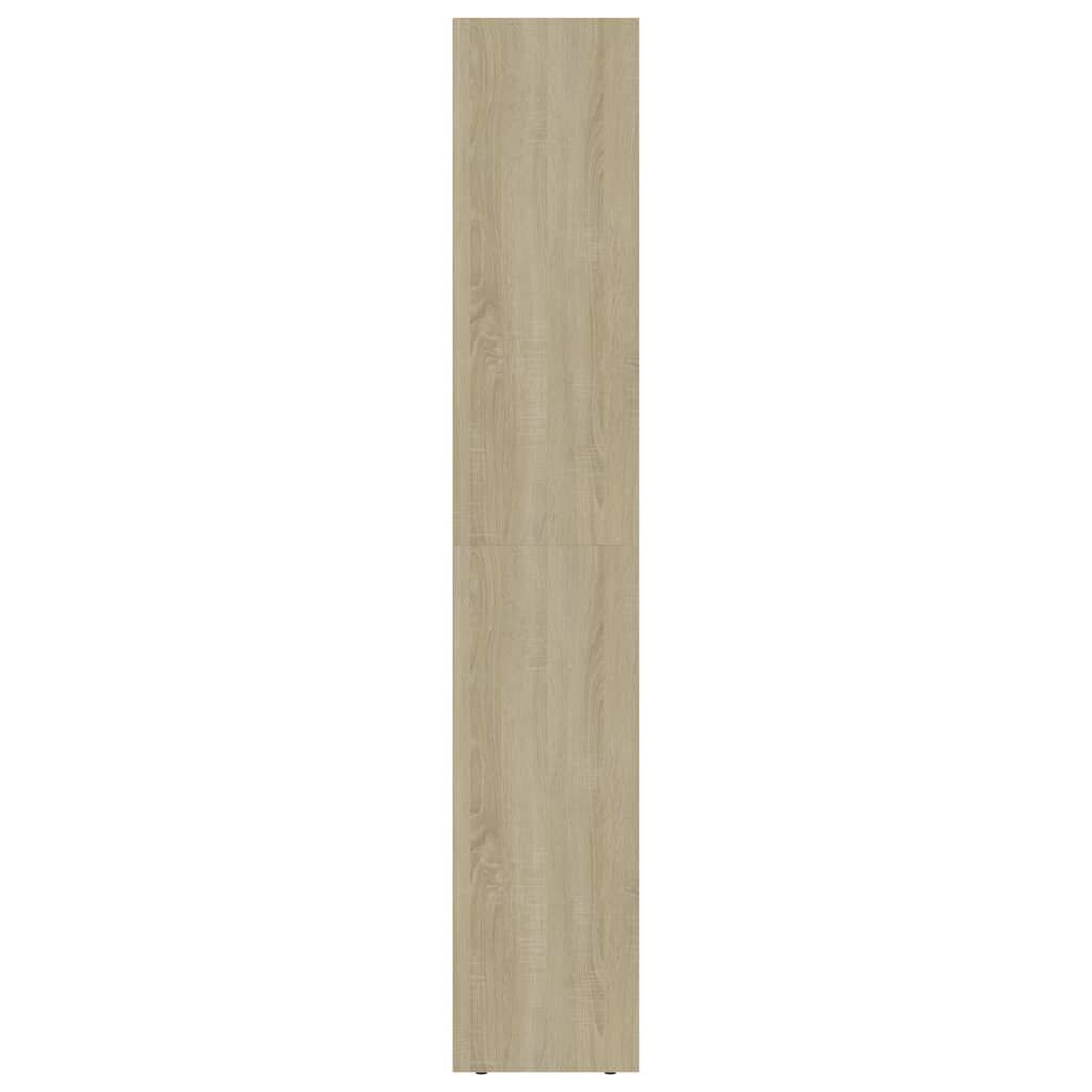 vidaXL Βιβλιοθήκη Χρώμα Sonoma Δρυς 36 x 30 x 171 εκ. από Επεξ. Ξύλο